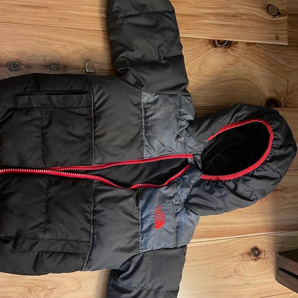The North Face down jacket
